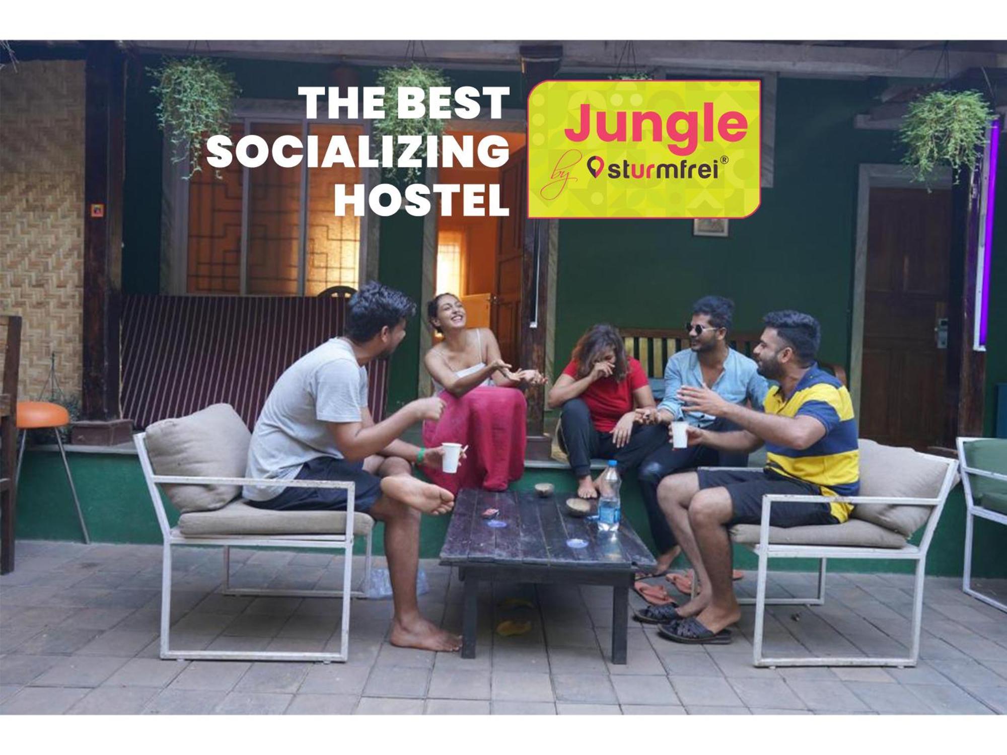 Jungle By Sturmfrei Vagator Vandrarhem Exteriör bild